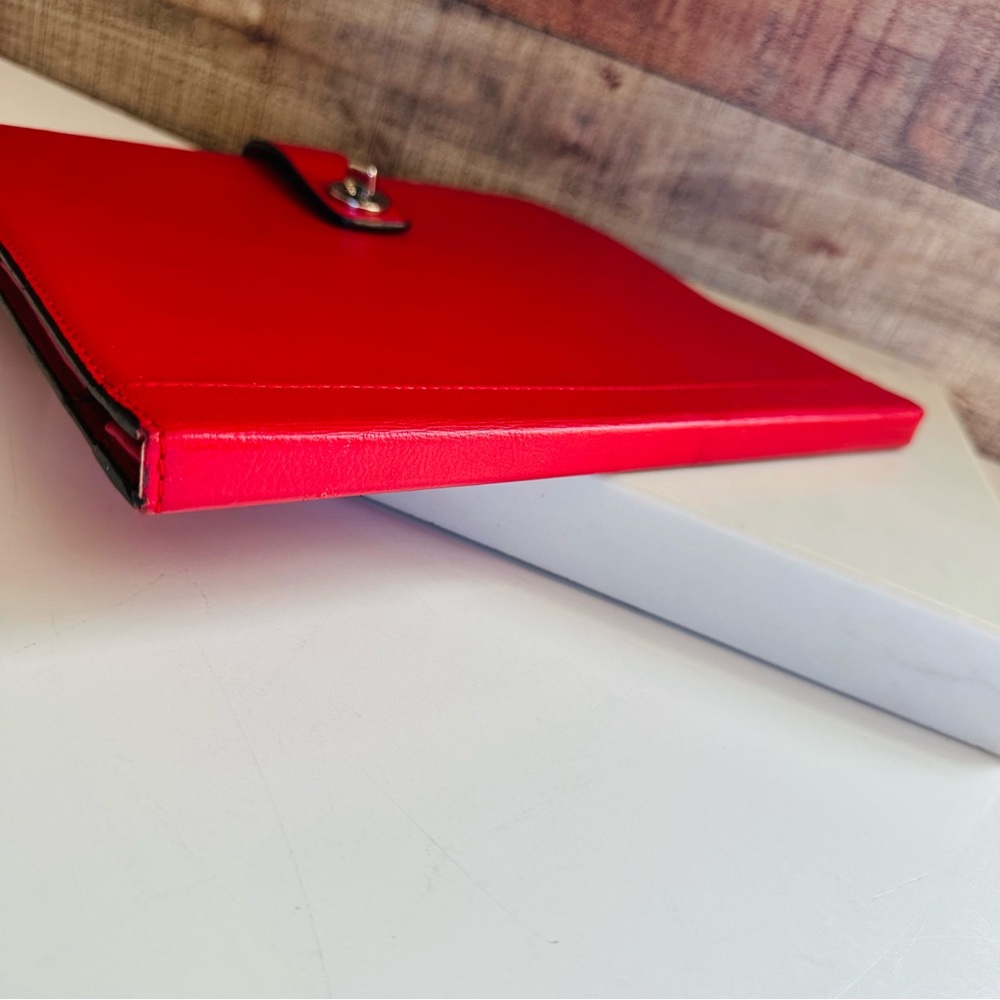 Coach Campbell Leather Turn Lock Leather IPad Case